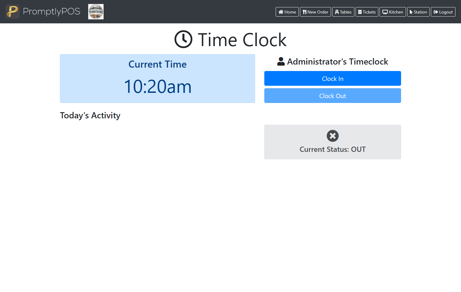 Time clock